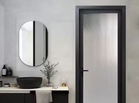 Custom Aluminum Bathroom Door