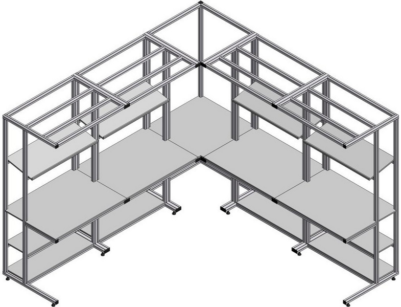 what aluminum profile is used for hanging artwork_3