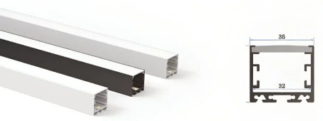 LED Aluminum Housing