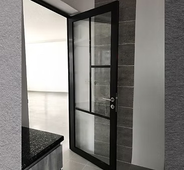 What Is A Private Label Aluminum Bathroom Door And How Does It Work