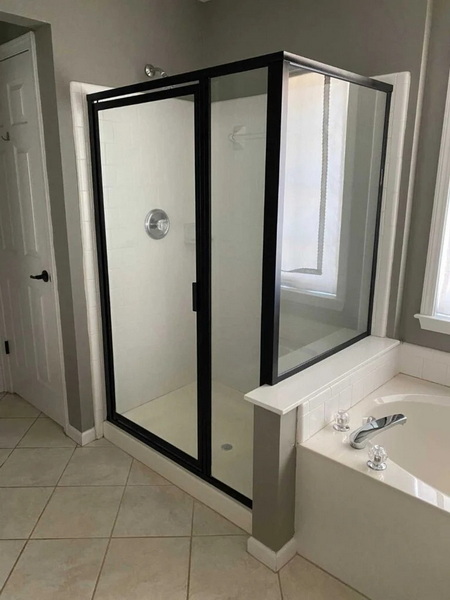 how to restore aluminum shower door frame_1