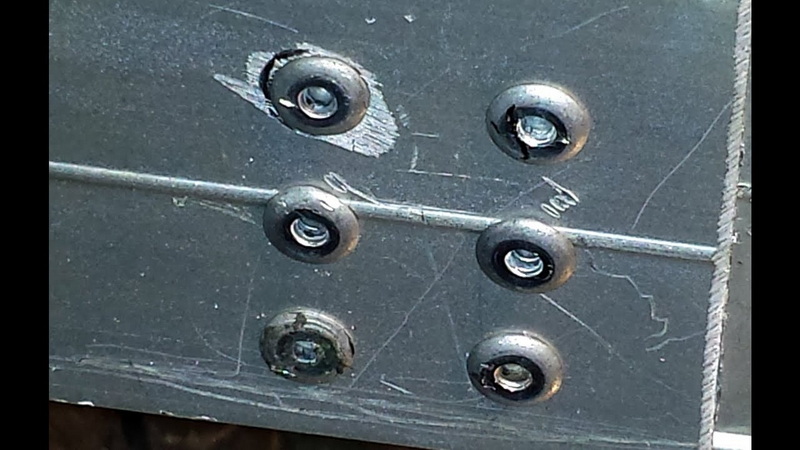 how to remove riveted in aluminum sliding glass door_3