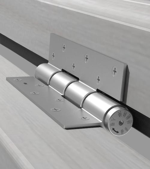 how to replace commercial aluminum door hinge_1